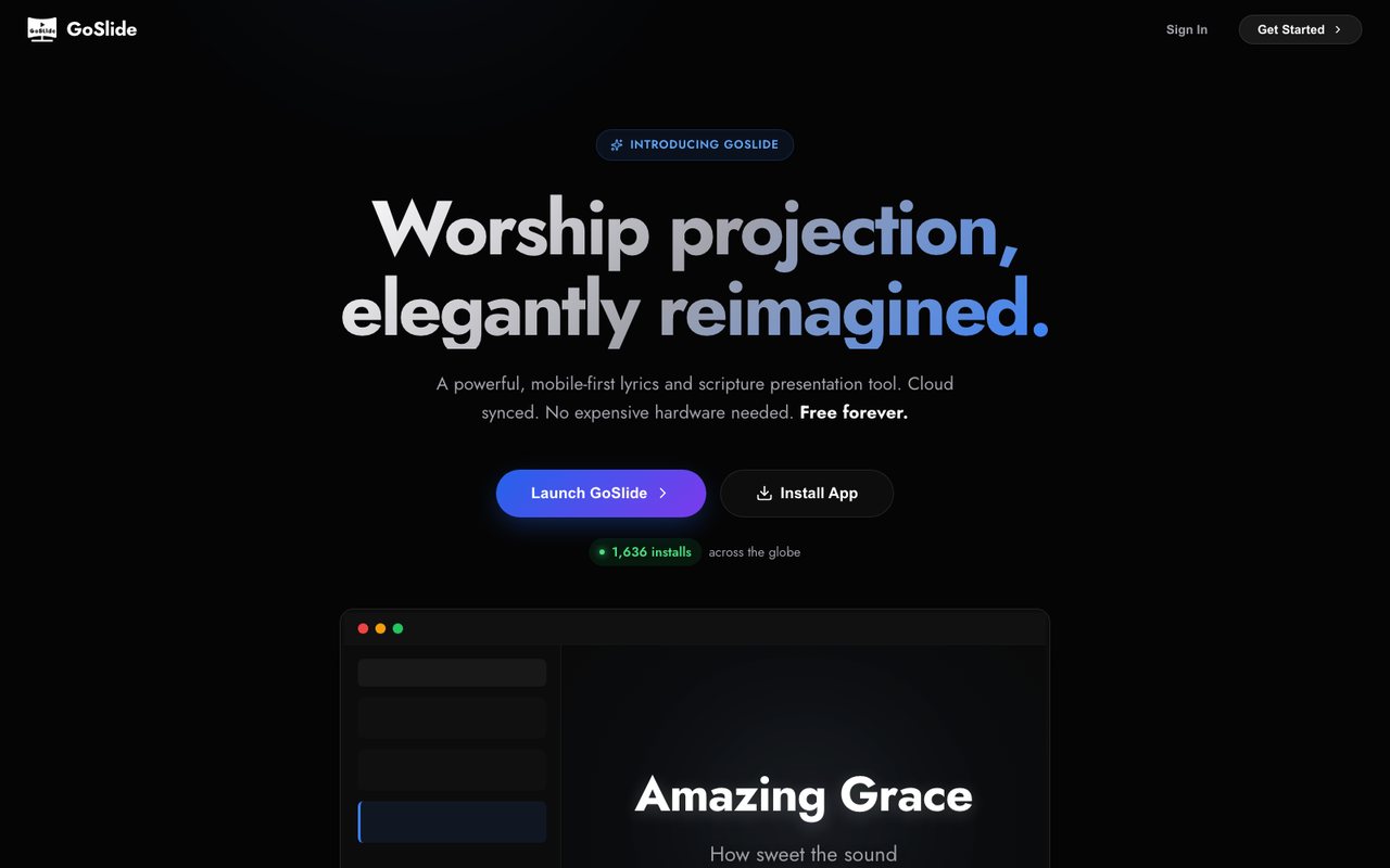 Goslide App
